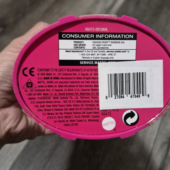 RARE Barbie Fashion Fever 2006 Release - Picture 3 of 3